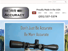 Tablet Screenshot of morraccuracy.com
